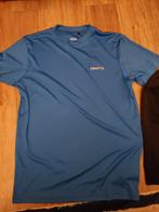 Craft t shirt blauw maat M, Blauw, Maat 48/50 (M), Zo goed als nieuw, Craft