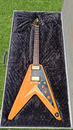 Epiphone Flying-V Korina - Ex-Andy Powell Wishbone Ash, Ophalen, Epiphone, Met versterker, Zo goed als nieuw