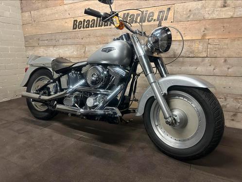 Schitterende Fatboy EVO 1340. Origineel NL geleverd, Motoren, Motoren | Harley-Davidson, Bedrijf, Chopper, meer dan 35 kW, Ophalen