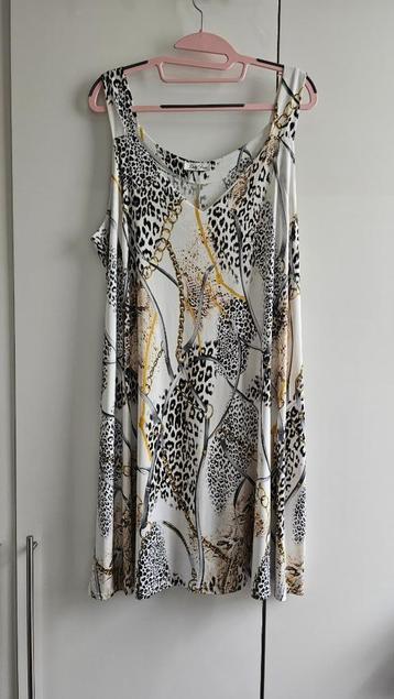 Leuk wijd uitlopend jurkje van Lady Pari🌺Mt 42🎀Als nieuw beschikbaar voor biedingen