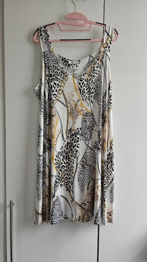 Leuk wijd uitlopend jurkje van Lady Pari🌺Mt 42🎀Als nieuw, Kleding | Dames, Jurken, Zo goed als nieuw, Maat 42/44 (L), Knielengte