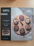 Gusta Lazy Susan Draaiplateau met 7 Bakjes, Huis en Inrichting, Schaal, Rond, Nieuw, Ophalen of Verzenden