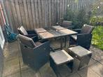Tuinmuebel sets, Tuin en Terras, Tuinsets en Loungesets, Ophalen, 4 zitplaatsen, Kunststof, Gebruikt