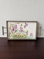Antieke Art Nouveau Villeroy en Boch Tegel Dienblad, Ophalen of Verzenden