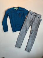 Soft jeans Europe Kids grijs maat 164 denim broek, Broek, Gebruikt, Europe Kids, Ophalen of Verzenden