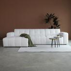 *OPRUIMING* Bank Loungebank Wave 305x155 cm Kleur Beige, Ophalen of Verzenden, Nieuw, Stof, Bank Loungebank Wave 2.5 zits stof Modesto Beige Gratis Bezorgin