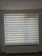 2x Rolgordijn Zebra Beige/Wit, Huis en Inrichting, Stoffering | Gordijnen en Lamellen, 200 cm of meer, Wit, Ophalen of Verzenden