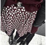 Maison scotch rokje Bordeaux rood met bloemetjes print, Kleding | Dames, Rokken, Maat 38/40 (M), Scotch & Soda, Ophalen of Verzenden