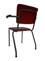 Vintage stoel gispen jaren 60 bakeliet armleuning design, Gebruikt, Bruin, Vintage, Eén
