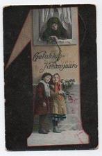 Gelukkig Nieuwjaar (1596), Verzamelen, Ansichtkaarten | Themakaarten, Ophalen, 1920 tot 1940, Feest(dag)