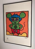 Keith Haring : litho op groot formaat, Ophalen of Verzenden