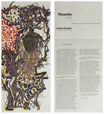 zeefdruk/folder Galerie Maeght beschikbaar voor biedingen