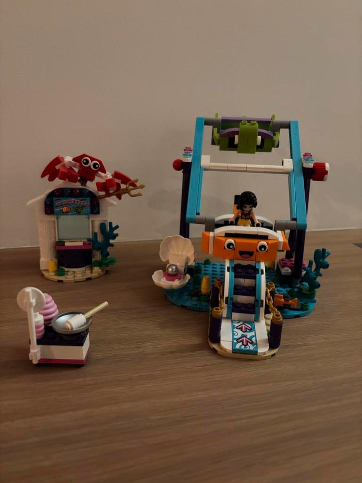 Lego Friends set: kermisattractie, Kinderen en Baby's, Speelgoed | Duplo en Lego, Zo goed als nieuw, Lego, Complete set, Ophalen