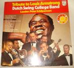 Dutch Swing College Band - Tribute Louis Armstrong vinylLP, Ophalen, Gebruikt, Jazz