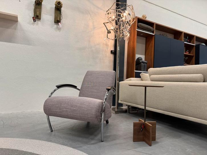 Nieuw Gelderland 5470 Fauteuil Sunniva stof design stoel, Huis en Inrichting, Fauteuils, Stof, 50 tot 75 cm, 75 tot 100 cm, Ophalen of Verzenden