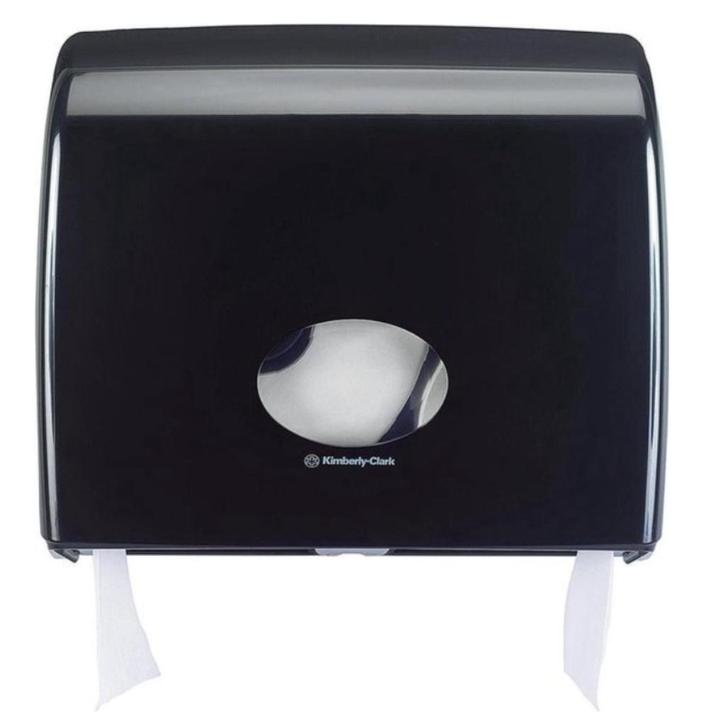 Kimberly Clark toiletpapierdispenser zwart, Doe-het-zelf en Verbouw, Sanitair, Nieuw, Overige typen, Ophalen of Verzenden