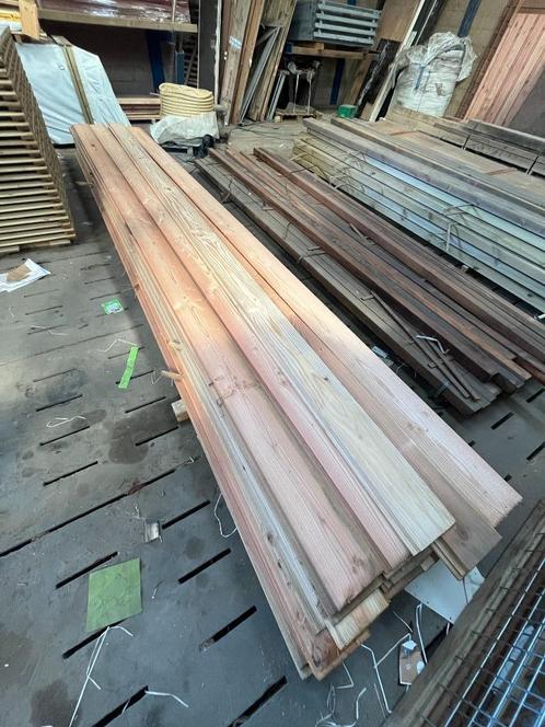 Douglas Zweeds rabat 450/500cm 17cm werkend ca 225 meter, Tuin en Terras, Palen, Balken en Planken, Nieuw, Planken, 250 cm of meer
