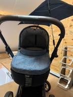 Kinderwagen Mutsy spijkerstof, Kinderen en Baby's, Kinderwagens en Combinaties, Ophalen, Gebruikt, Verstelbare duwstang, Combiwagen