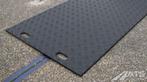 Rijplaten wit en zwart, glad of met ribbels 76 en 100cm br., Ophalen of Verzenden, Gebruikt, Overige materialen, 20 tot 50 mm
