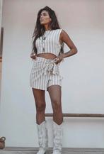 Moost wanted Ivy linnen striped skort, Kort, Nieuw, Ophalen of Verzenden, Maat 36 (S)