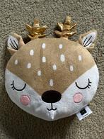 Schattig rendier knuffelkussen knuffel kussen 30 cm nieuw, Ophalen of Verzenden, Nieuw, Overige typen