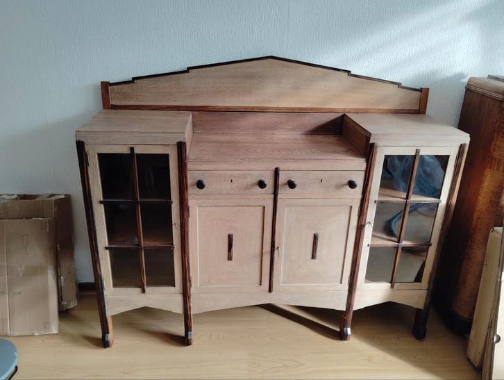 Mooie Amsterdamse School kast, Antiek en Kunst, Antiek | Meubels | Kasten, Ophalen