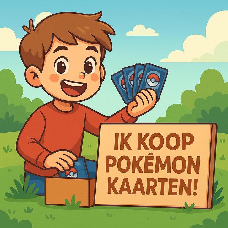 Ik ben op zoek naar Pokémon kaarten!, Hobby en Vrije tijd, Verzamelkaartspellen | Pokémon, Nieuw, Meerdere kaarten, Verzenden