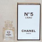 Chanel  NO. 5 L' EAU   parfum miniatuur, Verzamelen, Nieuw, Miniatuur, Gevuld, Verzenden