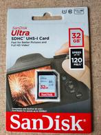 Sandisk Ultra SCHC kaartjes 8 stuks, MicroSDHC, 32 GB, Sandisk, Nieuw