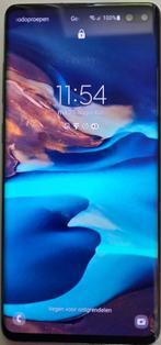 Samsung S10+  128G, kleur zwart, Telecommunicatie, Mobiele telefoons | Samsung, Zwart, Touchscreen, Ophalen of Verzenden, Zo goed als nieuw