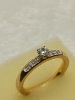 Vintage ring, Sieraden, Tassen en Uiterlijk, Antieke sieraden, Verzenden, Overige materialen, Ring, Met edelsteen