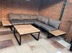 Lounge set, Ophalen, 5 zitplaatsen, Gebruikt, Aluminium