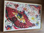 Sam Francis litho, Antiek en Kunst, Ophalen