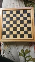 Dam/schaak/backgammon/domino/kaartspel in houten box, Vijf spelers of meer, Ophalen of Verzenden, Zo goed als nieuw