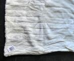 Woondeken plaid fleece deken kleed wit wolwit vacht bontlook, Huis en Inrichting, Ophalen of Verzenden, Nieuw