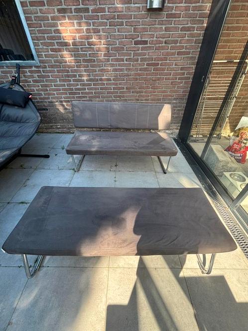 Multifunctionele Loungebank – B140 x D50 x H45 cm, Tuin en Terras, Ligbedden, Zo goed als nieuw, Ophalen
