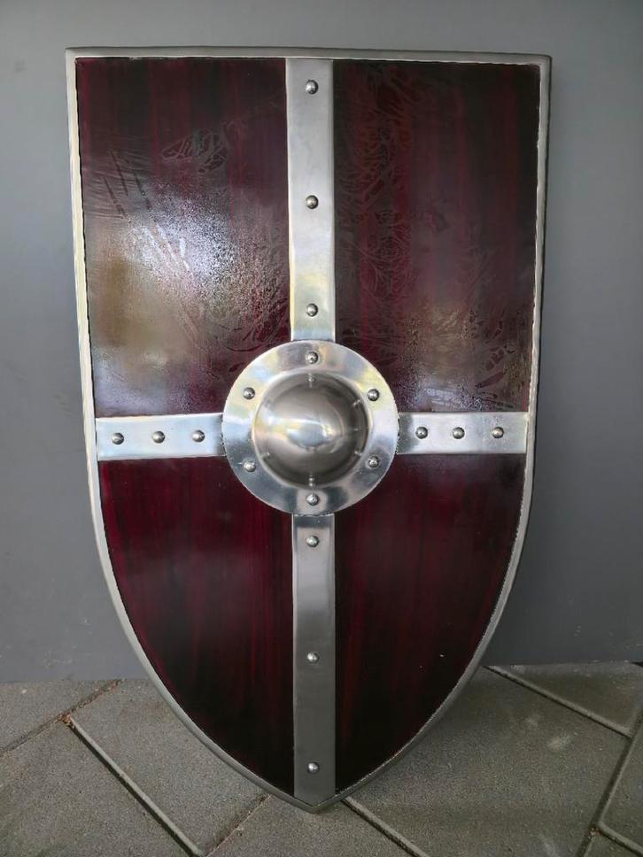 Nieuw Wapenschild - Metaal & Hout - 80x45cm, Verzamelen, Militaria | Algemeen, Ophalen of Verzenden