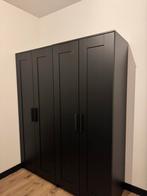 IKEA Brimnes kledingkast zwart, Huis en Inrichting, Kasten | Kledingkasten, Ophalen, Gebruikt, 100 tot 150 cm, 150 tot 200 cm