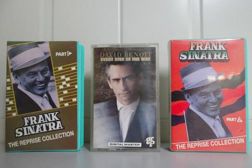 3 jazz cassettes met 2 x Frank Sinatra en 1 x David Benoit !, Cd's en Dvd's, Cassettebandjes, Gebruikt, Origineel, 2 t/m 25 bandjes