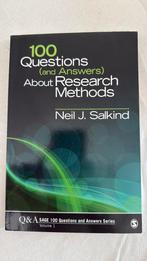 100 questions about research methods - Neil J Salkind, Boeken, Ophalen of Verzenden, Zo goed als nieuw, WO