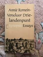 Annie Romein-Verschoor- Drielandenpunt, synopsis Essays, Ophalen of Verzenden, Zo goed als nieuw