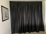 Hotel chique zwarte satijn gordijnen op maat, Huis en Inrichting, C, 200 cm of meer, C, Nieuw