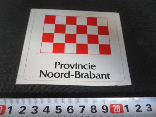 sticker Provincie Noord Brabant, Verzamelen, Stickers, Zo goed als nieuw, Bedrijf of Vereniging, Ophalen