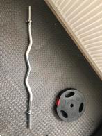 E Z bar met schroefsluitingen, lengte 120 cm, dikte 30 mm, Sport en Fitness, Ophalen, Nieuw, Halterstangen