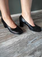 Vintage leren pumps. Maat 37,5, Ophalen of Verzenden, Zo goed als nieuw, Zwart