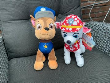 1 x nieuwe zgan Chase Paw Patrol knuffel 25cm beschikbaar voor biedingen