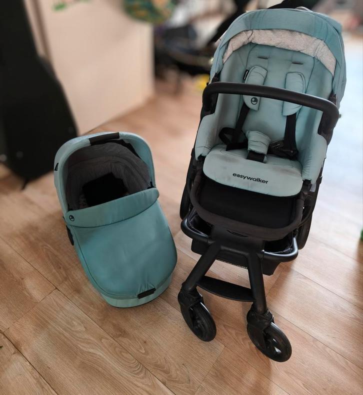 Easywalker Harvey 2 mintgroen, Kinderen en Baby's, Kinderwagens en Combinaties, Gebruikt, Overige merken, Ophalen