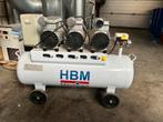 Tka HBM 70 liter Professionele Low Noise Compressor, izgst, Doe-het-zelf en Verbouw, Compressors, Ophalen, Zo goed als nieuw, 6 tot 10 bar