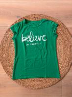 T-shirt believe in yourself | maat M, Kleding | Dames, Maat 38/40 (M), Ophalen of Verzenden, Korte mouw, Gedragen