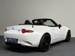 Mazda MX-5 2.0 SkyActiv-G 184pk GT-M | RECARO | 18”LMV | S, Gebruikt, 4 cilinders, Cabriolet, Wit